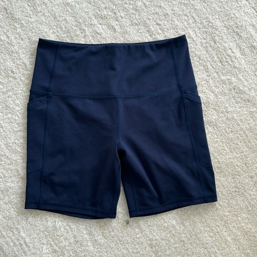 DSG bike shorts navy blue size large